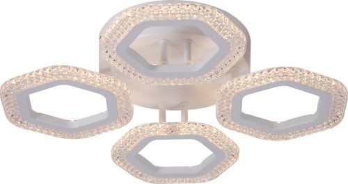 Люстра светодиодная Sirius 0948А/4 WT 48W LED с пультом+диммер