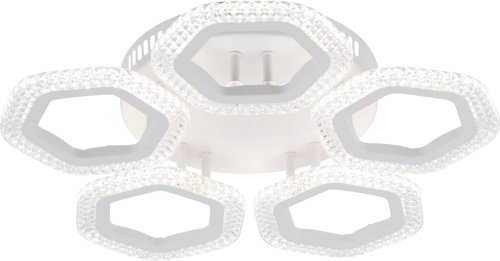 Люстра светодиодная Sirius 0948А/5 WT 60W LED с пультом+диммер