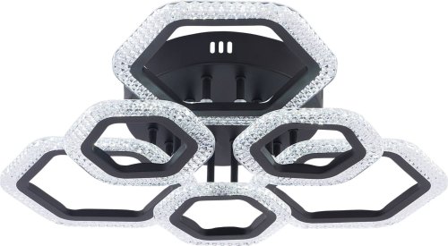 Люстра светодиодная Sirius 0948С/3+3 ВК 96W LED с пультом+диммер