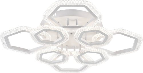 Люстра светодиодная Sirius 0948С/4+4 WT 128W LED с пультом+диммер