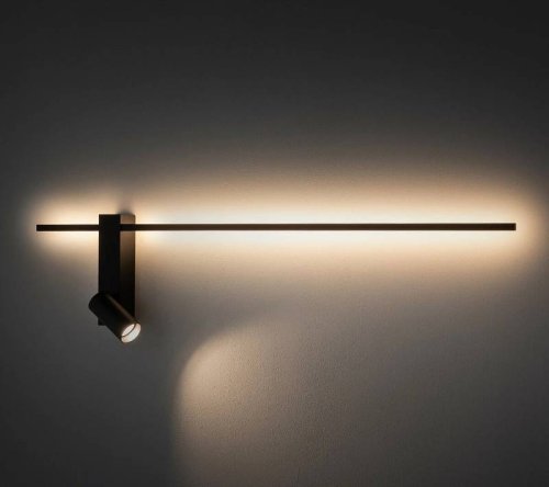11425 Настінний світильник, бра Nowodvorski Easy Led Left чорний PL