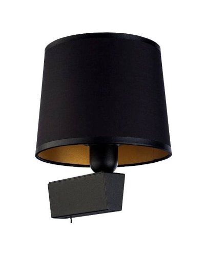 8197 Бра Nowodvorski CHILLIN BLACK I BL/G PL