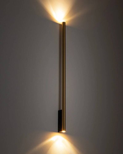 10828 Бра Nowodvorski LASER WALL XL SOLID BRASS  PL