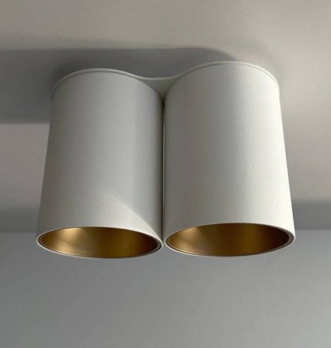 7665 Точковий світильник Nowodvorski EYE TONE II WHITE/GOLD PL