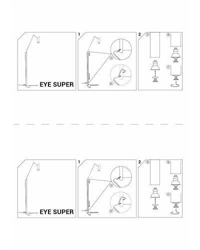 6493 Торшер Nowodvorski EYE SUPER WHITE I podłogowa PL