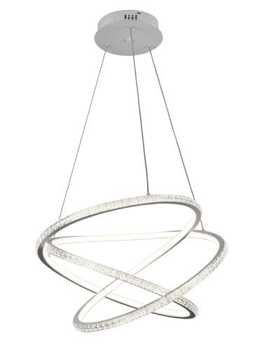 Люстра светодиодная Sirius 1703 WT 142W LED с пультом+диммер