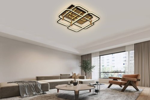 Люстра светодиодная Sirius 4403 ВК 206W LED с пультом+диммер