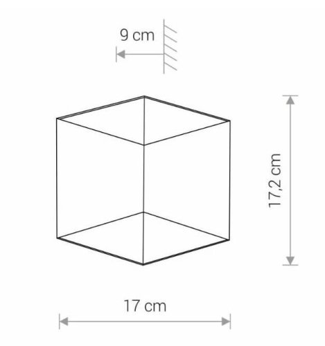 8143 Вуличний світильник Nowodvorski TRIANGLES LED CN
