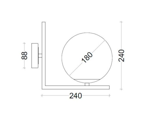 Бра лофт SL 8001-1P 
