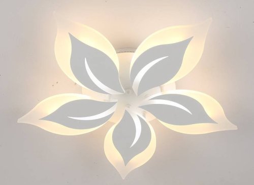 Люстра светодиодная Sirius 48693/5 WT 80W LED с пультом+диммер