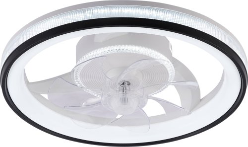 Люстра светодиодная Sirius 2083 WT+ВК 82W LED Fan