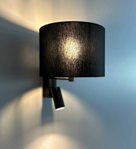 11521 Бра Nowodvorski LUSSO KINKIET BLACK PL