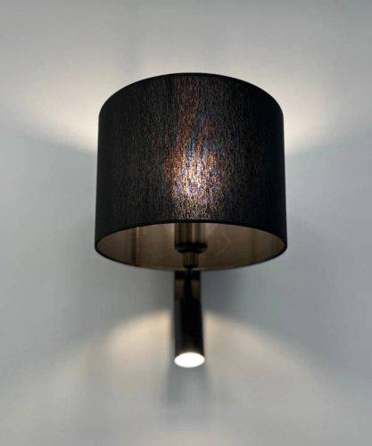 11521 Бра Nowodvorski LUSSO KINKIET BLACK PL
