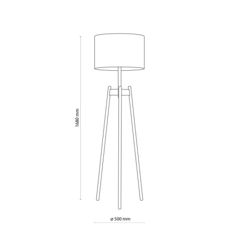 Торшер с абажуром TK Lighting PEREZ 5425