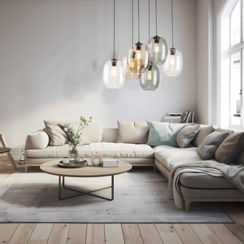 Люстра підвіс TK Lighting Elio Mix 5974