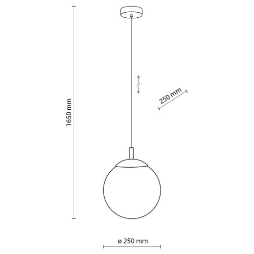 Люстра подвес TK Lighting Esme White 5669
