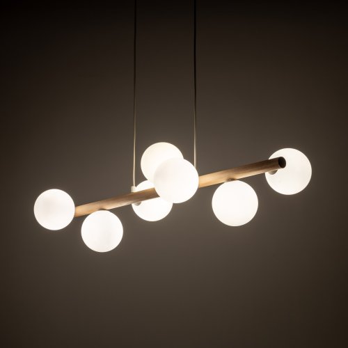 Люстра подвес TK Lighting Estera Wood 5905