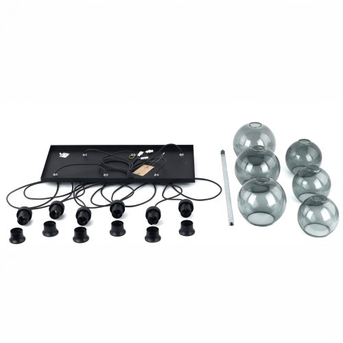 Люстра лофт TK Lighting CUBUS Graphite 2833 