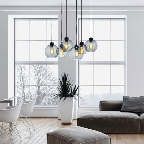 Люстра лофт TK Lighting CUBUS Graphite 2833 