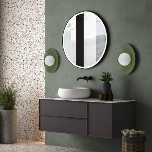 Светильник настенный (бра) TK Lighting SLATE SABIA GLASS 10935