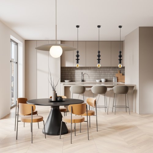 Люстра подвес TK Lighting SLATE SABIA GLASS 10910
