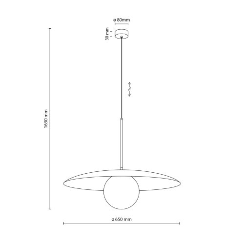 Люстра підвісна TK Lighting SLATE BLACK GLASS 10637