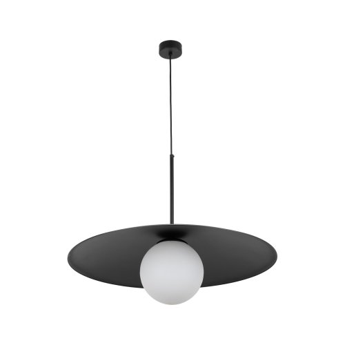 Люстра підвісна TK Lighting SLATE BLACK GLASS 10637