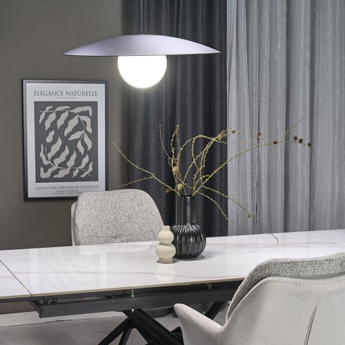 Люстра підвісна TK Lighting SLATE BLACK GLASS 10637