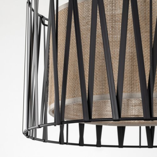 Люстра з абажуром TK Lighting HARMONY NATURE 4562