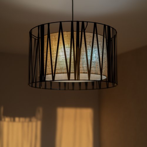 Люстра з абажуром TK Lighting HARMONY NATURE 4562