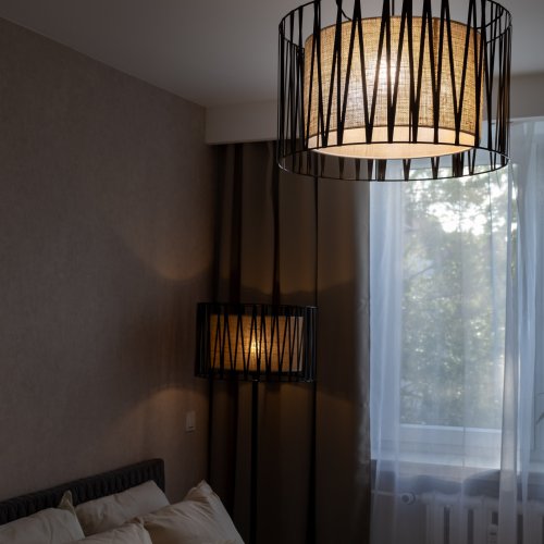 Люстра з абажуром TK Lighting HARMONY NATURE 4562