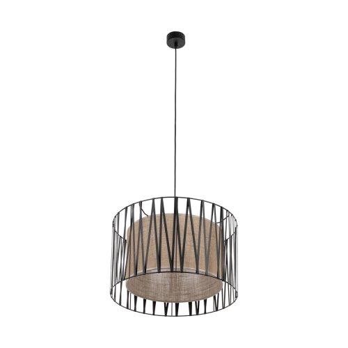 Люстра з абажуром TK Lighting HARMONY NATURE 4557
