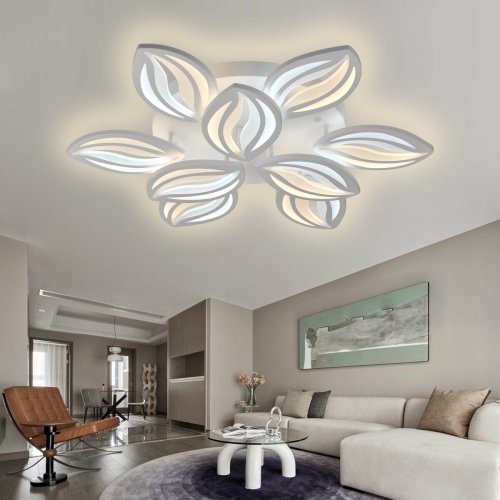 Люстра светодиодная Sirius S9426/9 WT 92W LED с пультом+диммер