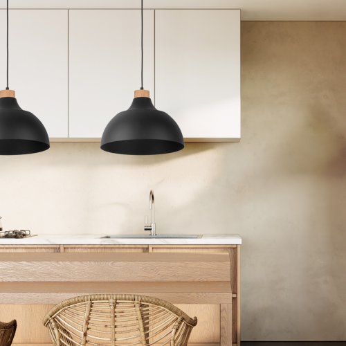 Люстра підвісна TK Lighting CAP BLACK 2071