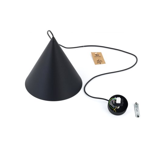 Люстра лофт TK Lighting CONO BLACK 6630