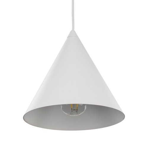 Люстра лофт TK Lighting CONO WHITE 10007