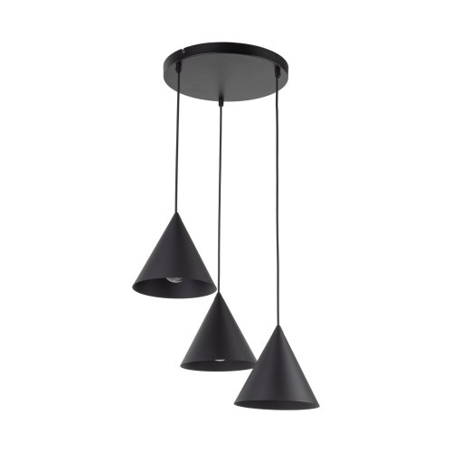Люстра лофт TK Lighting CONO BLACK 10067