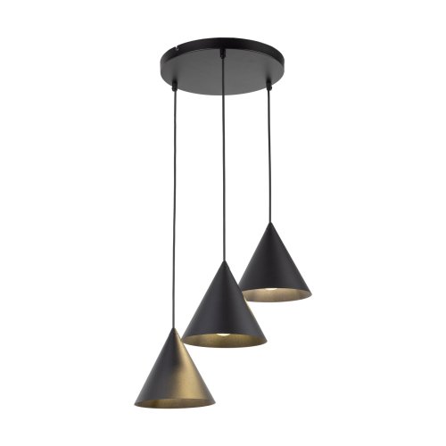 Люстра лофт TK Lighting CONO BLACK 10067