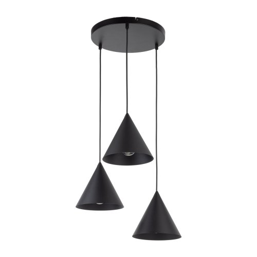 Люстра лофт TK Lighting CONO BLACK 10067
