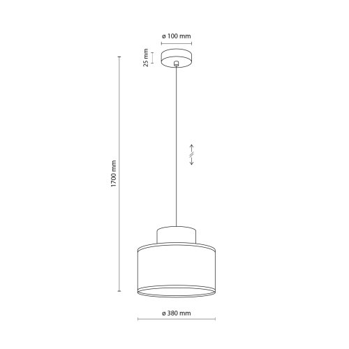 Люстра TK Lighting Duo White Juta 1856