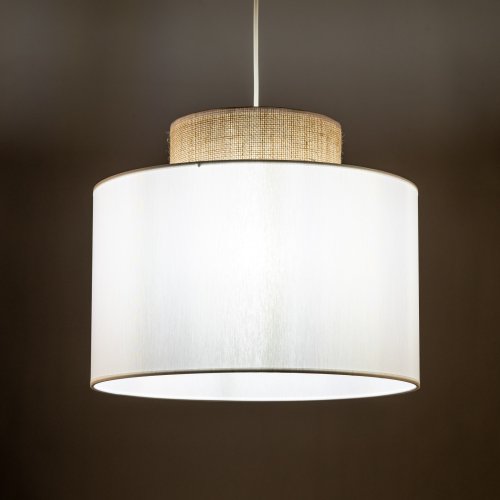 Люстра TK Lighting Duo White Juta 1856