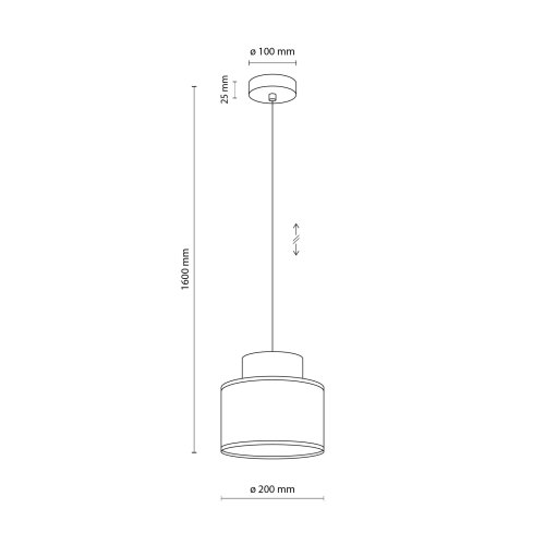 Люстра TK Lighting Duo White Juta 10078