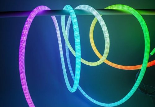 Светодиодная плетеная лента Sirius 5м 250LED RGB IP 67