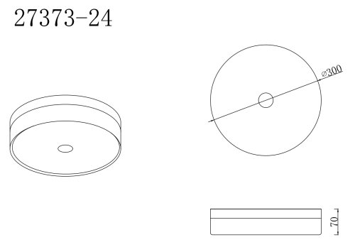Светильник потолочный Laguna Lighting 27373-24 24W LED