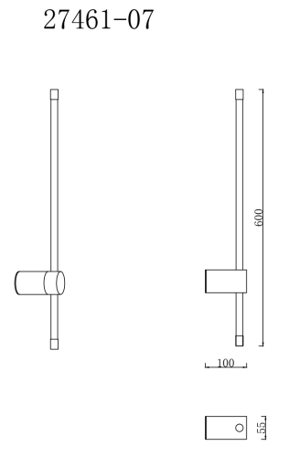 Светильник настенный(бра) Laguna Lighting 27461-07 7W LED