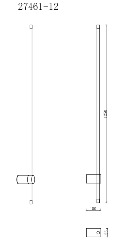 Светильник настенный(бра) Laguna Lighting 27461-12 12W LED