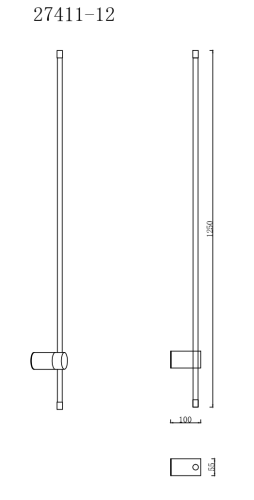 Светильник настенный(бра) Laguna Lighting 27411-12 12W LED