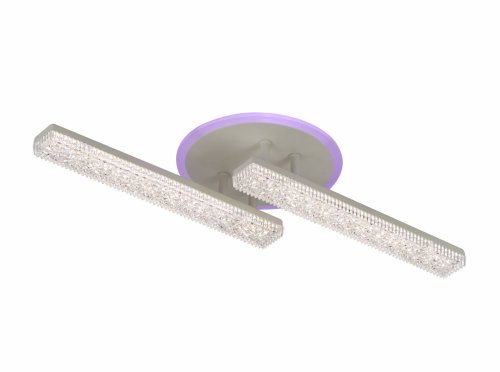 Люстра світлодіодна Sirius 5443/2С TL WT 50W LED без пульта