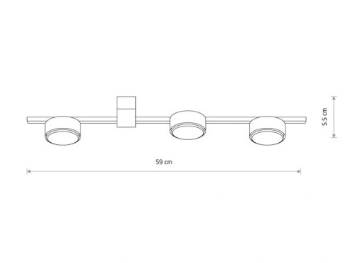 8263 Світильник Nowodvorski PILLS BLACK III PL