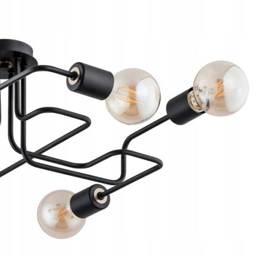 Люстра стельова лофт ALFA Hook 24746 